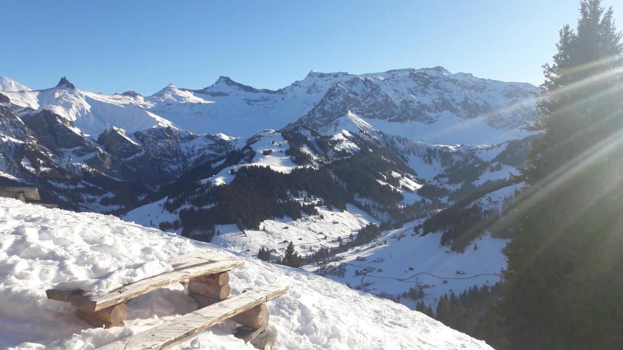 Chalet Allmegrat Adelboden Buitenkant foto